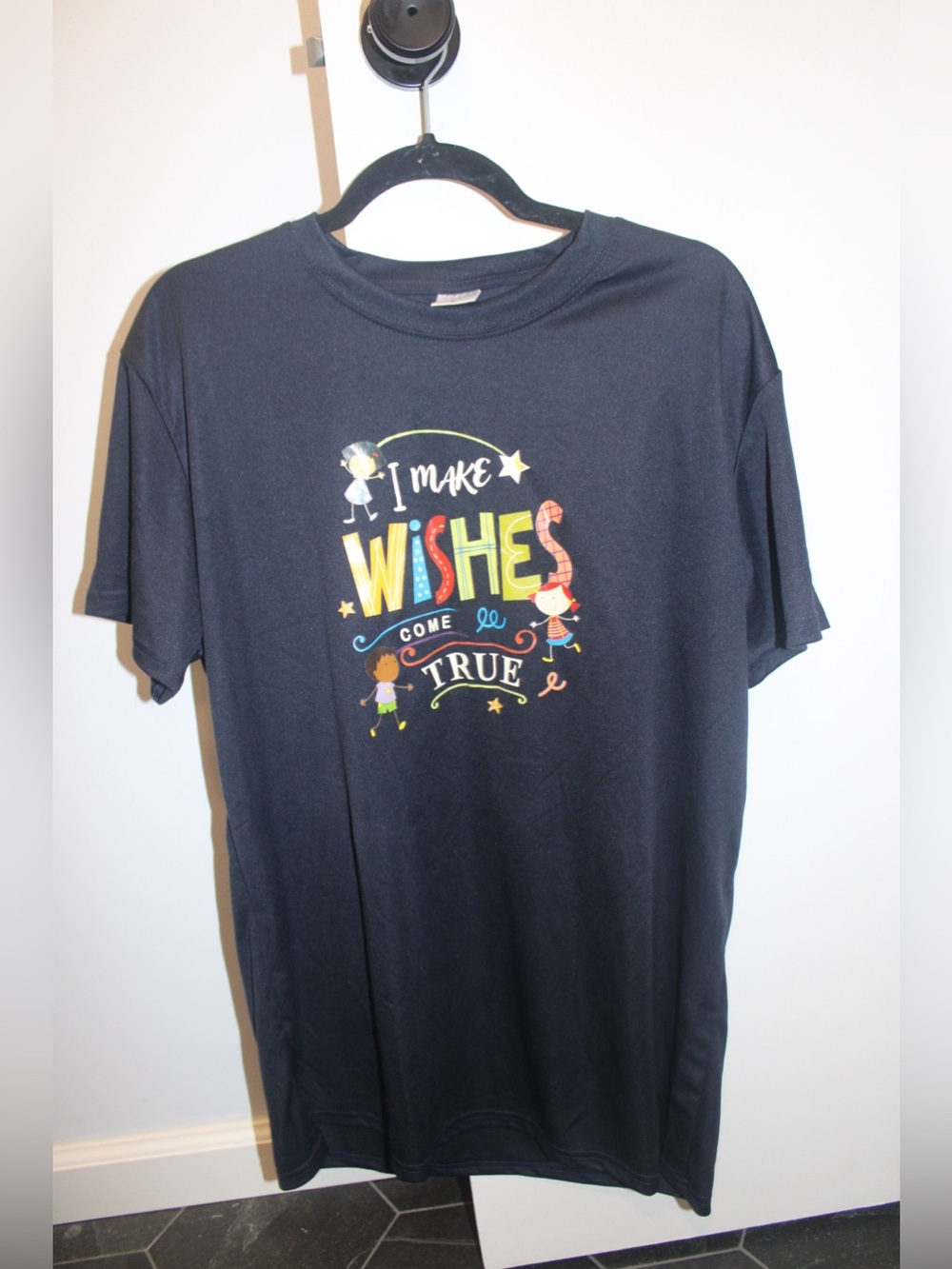 Men's Kids Wish Network "I Make Wishes Come True" Graphic Tee Large